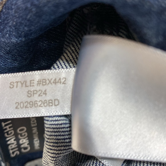 J. Crew Premium Edition straight-leg cargo jean Size 26 NWT - Picture 12 of 12